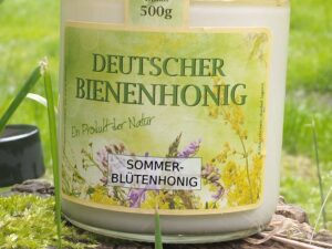 Spätsommer-Blütenhonig – naturbelassen und kraftvoll im 500g Glas